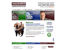 Tablet Screenshot of insuranceplusnj.com